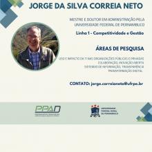 Profile picture for user Jorge da Silva Correia Neto.